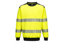 PW379 PW3 Hi-Vis Crew Neck Sweatshirt  4XL