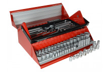 Teng TC187 Mega Rosso Tool Kit Set of 187 1/4 3/8 & 1/2in