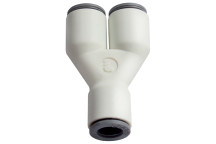 1/4\" OD EQUAL Y CONNECTOR