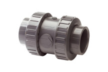110MM UPVC PLAIN CHECK VALVE EPDM