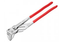 Knipex XL Pliers Wrench PVC Grip 400mm - 85mm Capacity