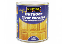 Rustins Exterior Varnish Satin 250ml