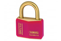 ABUS Mechanical T84MB/40mm Red Rustproof Padlock Keyed Alike 8404