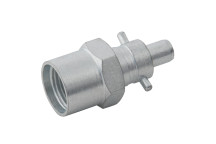 1/4\" BSPP Female Twist-Air Plug Halves - Non-swivel