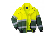 C565 X Hi-Vis Bomber Jacket Yellow/Green Large