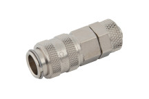 4X6MM HOSE COUPLING NICKEL PLATED