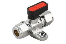 8mm OD Gas Mini Brass Ball Valve