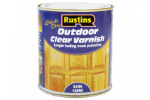 Rustins Exterior Varnish Satin 500ml