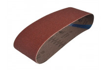 Faithfull Cloth Sanding Belt 533 x 75mm Coarse (Pack 3)