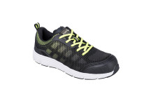FT15 Steelite Tove Trainer S1P Black/Green Size 3