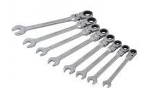 BlueSpot Tools Flexible Head Ratchet Set, 8 Piece