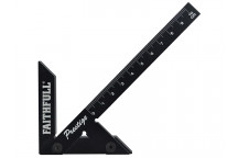 Faithfull Prestige Centre Finder Gauge Black Aluminium 100mm