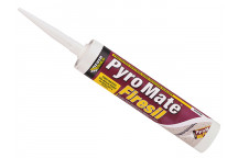 Everbuild Pyro Mate Firesil White 295ml