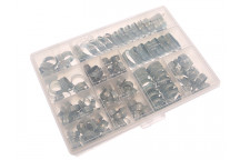 Jubilee Workshop Pack 143 Assorted Hose Clips (Mild Steel)