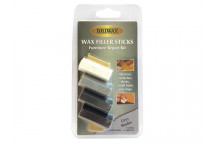 Briwax Wax Filler Sticks Grey Shades (Pack 4)