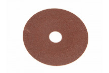 Faithfull Fibre Backed Sanding Discs 178 x 22mm 60G (Pack 25)