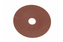 Faithfull Fibre Backed Sanding Discs 178 x 22mm 80G (Pack 25)