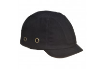 PW89 Short Peak Bump Cap Black