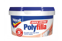 Polycell Multipurpose Quick Drying Polyfilla Tub 500g