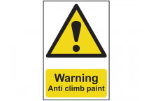 Scan Warning Anti Climb Paint - PVC 200 x 300mm