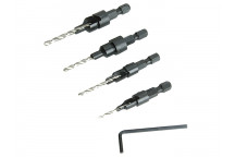 Faithfull Screwsink Set, 4 Piece