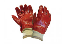 Scan PVC Knitwrist Gloves - L (Size 9)