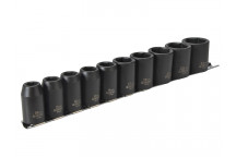 Teng 9121 Impact Socket Set of 10 Metric 1/2in Drive