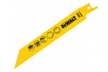 DEWALT Bi-Metal Metal Cutting Reciprocating Blade 152mm Pack of 5