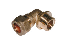 1/4\" BSPT Male x 15mm OD Elbow