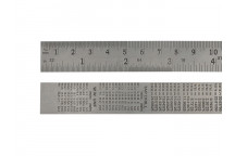 Faithfull Steel Rule 600mm / 24in x 25mm