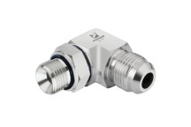 9/16\"-18 UNF x 3/8\" BSP Elbow
