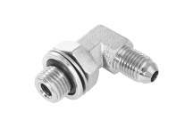 7/16\" JIC x 1/4\" BSP Elbow