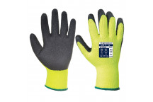 A140 Thermal Grip Glove - Latex Black Large