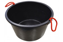 Faithfull Builder\'s Bucket Black 40 litre (9 Gall)