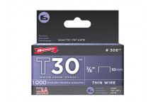 Arrow T30 Staples 306IP 10mm (3/8in) Box 5000