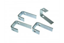 Faithfull External Building Profile Clamp Bracket (Pack of 4)