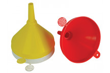 Faithfull Plastic Funnel 150mm Set, 3 Piece