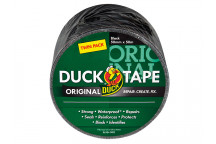 Shurtape Duck Tape Original 50mm x 50m Black (Twin Pack)
