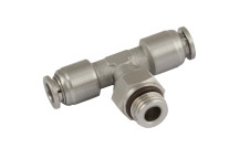 10mm x 1/4\" BSPP Male Tee