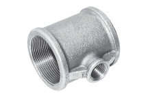 1\"X1/4\"X1\" GALVANISED.RED.BRANCH TEE