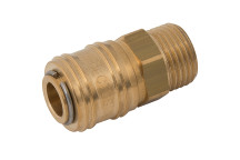 1/4\" BSPP Male Coupling
