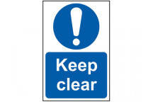 Scan Keep Clear - PVC 200 x 300mm