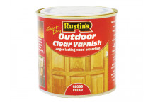 Rustins Exterior Varnish Clear Gloss 1 litre