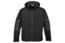 TK53 Softshell with Hood (3L) Black Large