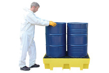 410 Litre Bunded Pallet Drum Spill Containment