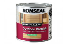 Ronseal Crystal Clear Outdoor Varnish Matt 250ml