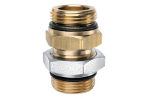 BULKHEAD MALE METRIC THREAD M22 X M22
