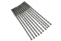 Faithfull SDS Plus Drill Bit 8mm OL: 210mm WL: 150mm Bulk 10
