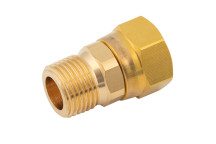 3/8\" BSPT Male x 3/8\" BSPP Female Swivel Adaptor