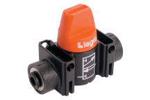 10mm OD Ball Valve Push-in 3/2 with Vent Polymer